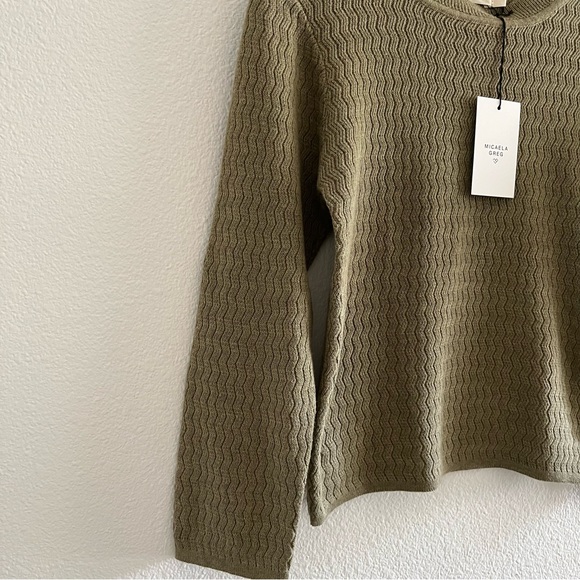 Micaela Greg Ripple Knit Tee - Picture 8 of 12